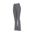 thumbnail image 5 of Gfyviroh Women's Athletic Flared Leggings Solid Lightweight Stretch Yoga Fitness Pants High Waist Casual Bootcut Pants, 5 of 6