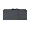 thumbnail image 3 of Modway Vitality 48" Single Sink Bathroom Vanity in Gray Black, 3 of 8