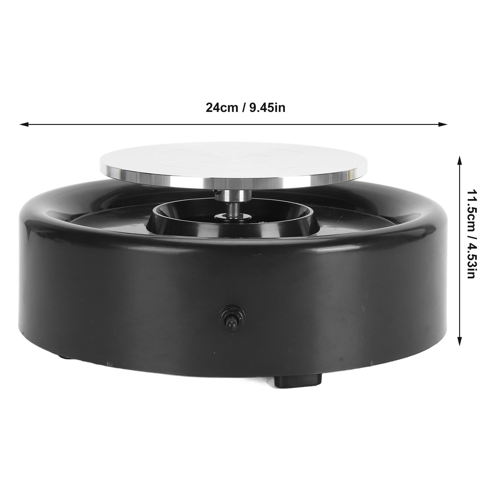 Yajisi Mini Pottery Wheel Detachable Multifunctional Electric Ceramic Machine for DIY Crafts US Plug, 11.02 inches / 28 cm