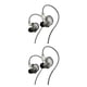 thumbnail image 2 of Injueey Auriculares con cable en la oreja Auriculares dinámicos de 3,5 mm Auriculares estéreo para correr Caminar Auriculares Teléfono Gris Regular 2Conjunto, 2 of 6