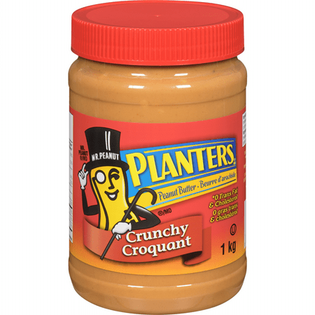 Planters, Crunchy Peanut Butter, 1kg/35.3 oz., {Imported from Canada}