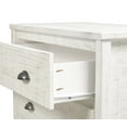 thumbnail image 3 of Camaflexi Baja 5 Drawer Chest Wooden Night Stand Bedroom Dresser Storage Cabinet, Shabby White, 3 of 7