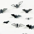 thumbnail image 4 of Halloween 3D Hollow Paper Bat Wall Stickers, 4 of 5