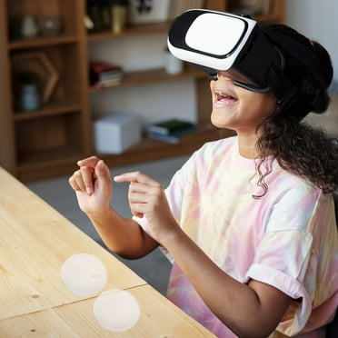 WHAMVOX Silver Acrylic Vr Glasses Lens 10Pcs for Vr Use and Gaming with High Light Transmission