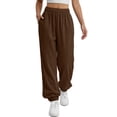 thumbnail image 5 of Sundazz Baggy Sweatpants for Women High Waisted Workout Joggers Comfy Sweat Pants with Pockets, XS-XL, 5 of 9