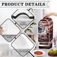 thumbnail image 4 of HELLHERO Horse and Statue of Liberty Design Protective Case with Handle Dustproof Coffee Machine Dust Cover for Kitchen Counter, 4 of 6