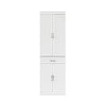 thumbnail image 3 of Crosley Furniture Stanton Pantry Storage Cabinet with Shelves, Kitchen, Dining, or Laundry Room, 3 of 3