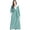 Mint Green, variant on Ladies Dressing Gowns Fluffy,Hooded Long Nightgowns for Women UK Fleece Robes Belted Full Length Bathrobes with Pockets Super Soft Plush Velvet Flannel Pyjamas Winter Teddy Loungewear