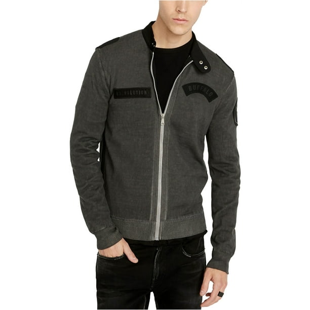 Buffalo David Bitton Revolution chamarra para hombre gris grande Buffalo David Bitton Chaqueta Bodega Aurrera en linea