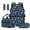Dinosaur, variant on Yuyamidu Capybara Bookbag with Lunch Box for Kids 7-8 Cute Backpack with Lunch Box Pencil Case Bookmarks 5 Piece School Bag Set for Boys Girls 3rd Grade with Lunchbox
