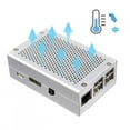 thumbnail image 4 of Carcasa de Aleación de Aluminio ANGGREK para Raspberry Pi Tipo B Plus Pi3 B, 4 of 8