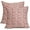 Red, variant on Brown Blue Pillow Covers 20x20 Set of 2 Boho Design Gray Polka Dot Throw Pillows Modern Art Trendy Print Decorative Outdoor Pillowcase Square Cushion Cover Linen Pillow Case for Home Sofa Couch Bed