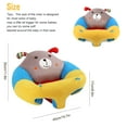 thumbnail image 4 of RoamReady Baby Support Sofa, Sitting Chair Safe Sit Up Back Head Protect Seat Learn to Sit Chair for Toddlers 3-24 Month Floor Plush Lounger (Puppy), 4 of 7