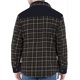 thumbnail image 4 of Chaqueta informal de franela a cuadros con botones y forro polar cálido para exteriores para hombre con bolsillos laterales, 4 of 4