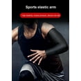 thumbnail image 3 of Transpirable, de secado rápido, resistente a los rayos UV, mangas para correr, coderas de baloncesto, almohadillas para brazos de Fitness, 3 of 5