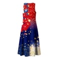 thumbnail image 6 of VBVC Women's Floral V-Neck Sleeveless Maxi Dress,Button Detail Loose Flowy Dress For Women,Ladies' Casual Patriotic Summer Sundress with Pockets,Multicolor,S-3XL, 6 of 8