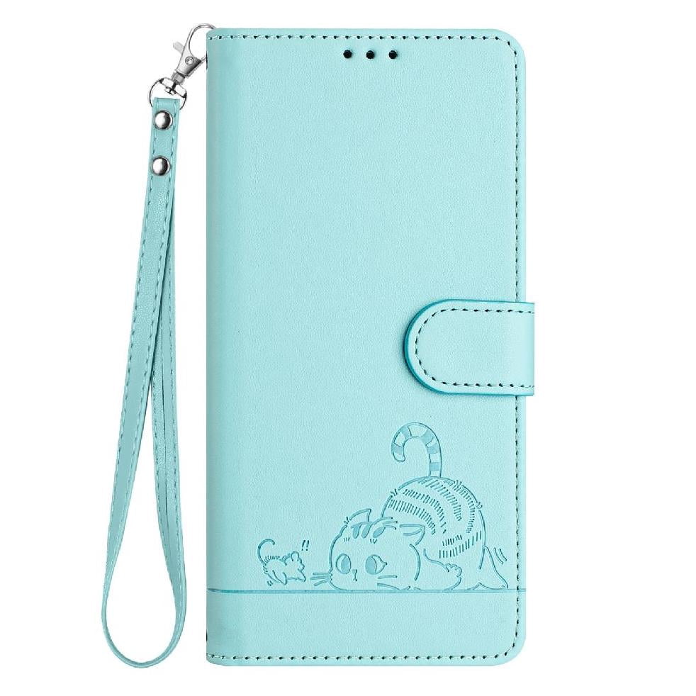 Flip case for GANGXUN Boost Summit 5G 2024 Wallet Case with Kickstand, Card Slots, RFID Block, Cat Design