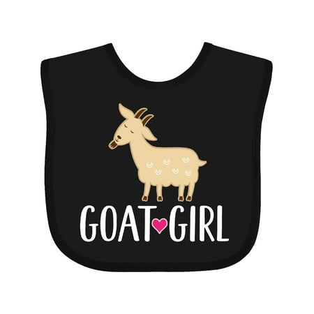 

Inktastic Goat Girl Farm Animal Gift Baby Girl Bib