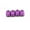 Purple, variant on Kiplyki 4x Aluminum Bullet Car Truck Air Port Cover Tire Rim Valve Wheel Stem Caps