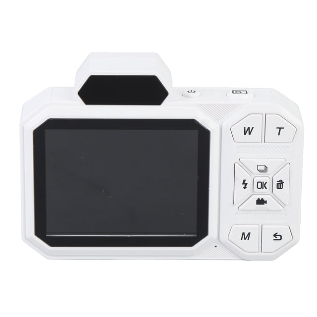 Cámara Compacta Con Zoom Digital 18X, Luz De Relleno Lente Dual Batería De 2000 MAh Interfaz Tipo C Enfoque Automático Temporización De Cámara Digital 4K 48 MP Para