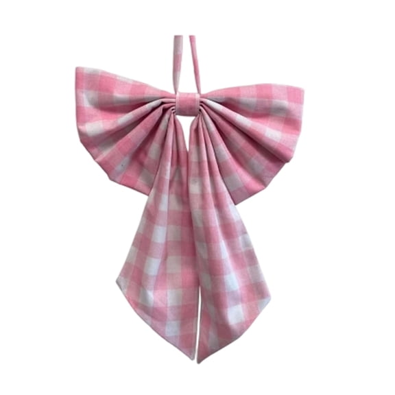 Extra Large Festive Bow with Flowing Ribbon for Door Hanging Ornament and Home Décor