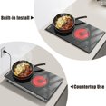 ZHNGRJE Portable Cooktop 2 Burners 110v Plug in Stove Top Countertop