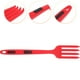 thumbnail image 3 of Cocina de pasta Servidor de servidor Reutilizable Cocina Food Forner lavable Gran horquilla ergonómica Food Fork, 3 of 6