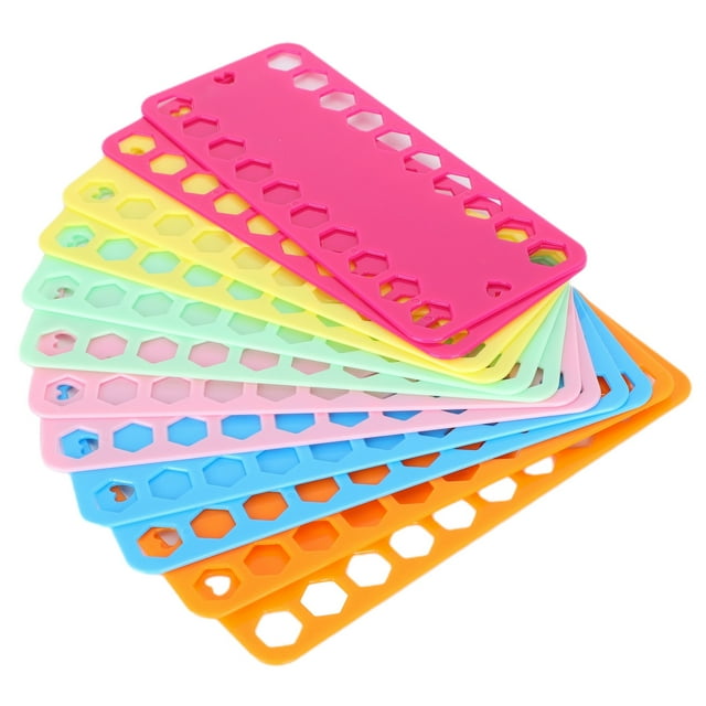 Organizador de hilos de punto de cruz 12 piezas Bling Bling diseño elevado