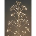 thumbnail image 4 of Hi-Line Gifts Pre-Lit White Artificial Cluster Twig Tree - 5' - Warm White LED Lights, 4 of 4