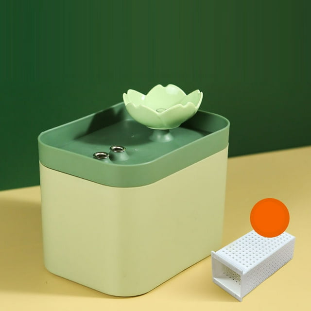 Pet Water Fountain, Quiet Auto Cat Water Dispenser Multi Filtration for Puppy