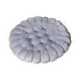 thumbnail image 1 of Cojín con forma de galleta, esterilla cómoda y adorable, cojín de suelo con forma de galleta. Redondo gris, 1 of 8