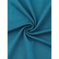 thumbnail image 5 of INSPIRE CHIC Women's Cotton Bath Robe Lightweight Lace Trim Sleepwear Short Bathrobe with Pockets XL Lake Blue, 5 of 6