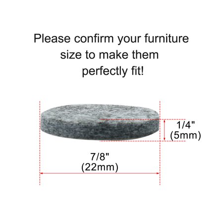Furniture Pads Round 7 8 Self Stick Anti Scratch Felt Floor Protector 60pcs Canada Anti Scratch Felt Floor Protector, How To Make Furniture Pads Stick