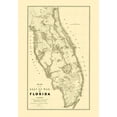 thumbnail image 2 of Stone 18x24 Black Ornate Wood Framed with Double Matting Museum Art Print Titled - Florida Second Seminole War - Stone 1838, 2 of 4
