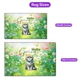 thumbnail image 5 of Scottish Fold Hello Spring Time Flower Floral Nature Indoor Rug Cat Lover Kitten Owner Gifts Carpet Living Bed Room Sofa Home Decor - 02031, 5 of 5
