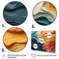 thumbnail image 3 of Designart "Organic Forms of Biomorphism IV" Modern Wall Art Print, 3 of 5