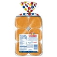 thumbnail image 4 of Wonder Bread Classic Extra Soft White Bread Hamburger Buns, 20 oz, 12 Ct, Shelf-Stable, 4 of 16