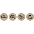 thumbnail image 2 of Darling Souvenir chocolate Candy Labels 190 Pcs Quinceanera Party Theme Stickers-Beige, 2 of 2