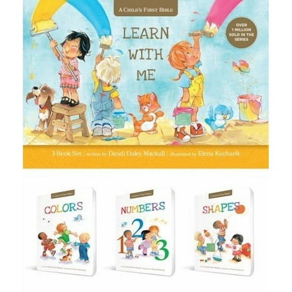 A Child's First Bible Learn With Me Set With Carrying Case