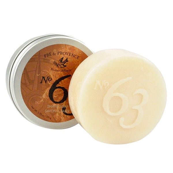 No. 63 Shave Soap Tin by Pre de Provence (5.25oz Shave Soap)