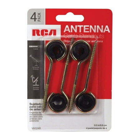 RCA 3-1/2 In. Antenna Wireholder (4-Pack) VH124R
