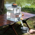 thumbnail image 4 of NestE - 2.11-5.28 Gallon Water Jug, Camping Water Container with Spigot, No Leakage Water Tank Compatible with Electric Water Pumps, Water Bucket for Emergency Outdoor Hiking Picnic, 4 of 7