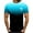 Bleu Clair, variante sur LUOGENLI T-shirts pour Homme pour Hommes Arbre de Coco Dégradé T-Shirt T-Shirt Uni à Manches Courtes Imprimé T-Shirt Haut T-shirts pour Hommes T-shirts Graphiques Vêtements d'Été Or TTTG