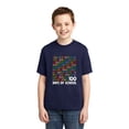 thumbnail image 2 of Wild Bobby 1 2 3 4 100 Days of School Colorful Counting, 100 Days of School 2024 2025 Design for Kids Youth Boys Girls School Unisex Boys Girls Graphic Youth T-Shirt, 2 of 6