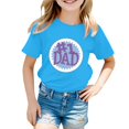 thumbnail image 1 of TZEWGL Tees For Kid Cute Printed Solid Color Short Sleeve Clothing For Kids size 7-8T, 1 of 4