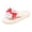 Red, variant on Rokment 4th of July America Flag Yoga Mat Chunky Flip Flops for Women Lightweight Casual Arch Support Slip on Thongs Comfortable Walking Flat Summer Slippers Sandals Beige Size 6.5