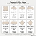 thumbnail image 7 of Sm:)e Silk Gold Foil Gauze Tablecloth Silver 60x84 Inch - Glitter Metallic Sheer Table Cover for Dining, Wedding, Party, and Events - Durable & Stylish Home Decor, 7 of 7