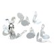 thumbnail image 1 of 10 x Soporte de Aretes Clip Sin Agujero 10MM, 1 of 5