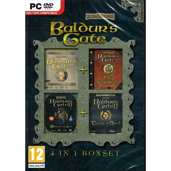 Baldurs Gate 4 in 1 Complete Compilation