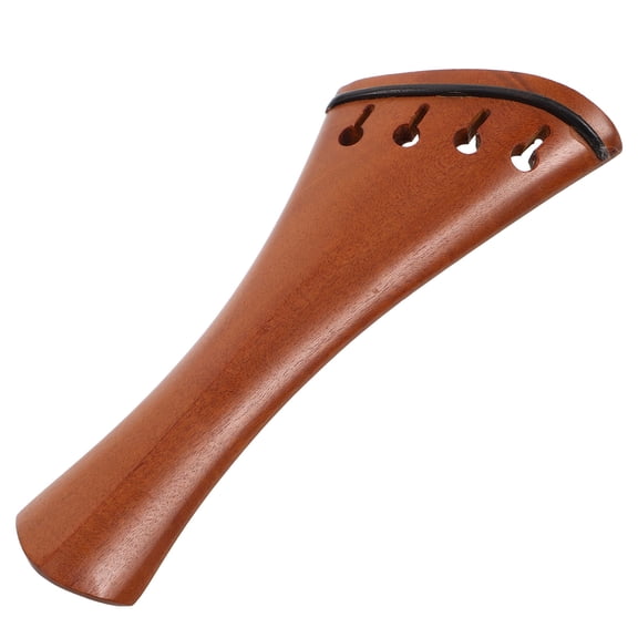 FRCOLOR Violin Tailpiece Violin Violin Chinrest Violin Bridge Violin Hardware Violin Fitting Violin Spare Parts Violin Supplies 4/4 Violin Accessory Coffee
